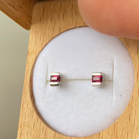 ARCHIE - Ruby Earring Studs