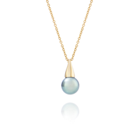 TAMI - Tahitian Black Pearl Pendant