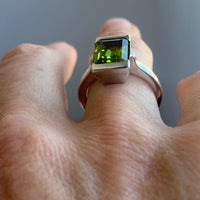 Archie Peridot Ring