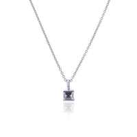 ARCHIE Geometrisch White Sapphire Pendant