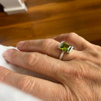 Archie Peridot Ring