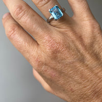 TILLY - Blue Topaz Ring