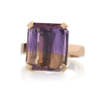 AMETRINO'S Ametrine bicolour ring