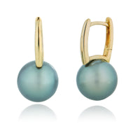 SIMPLY ROUND TREASURE Tahitian Pearl & Yellow Gold