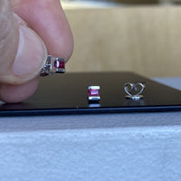 ARCHIE - Ruby Earring Studs