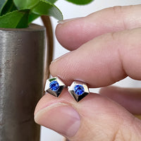 CHACHA Sapphire studs