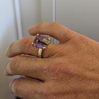 AMETRINO'S Ametrine bicolour ring