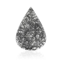 BIG STORMY PEAR - Tourmalated Quartz (loose gemstone)