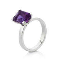 COCKTAIL Amethyst ring