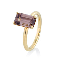 CINNAMON SPARKLES Australian Zircon ring