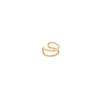 Ellie - Ear Cuff in Yellow Gold