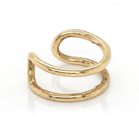 ELLIE - Ear Cuff in Yellow Gold