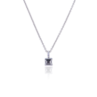 ARCHIE Geometrisch White Sapphire Pendant