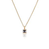 Archie Geometrisch Sapphire Pendant