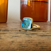 Aurora Opal  Ring