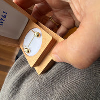 Drop and Go Earrings