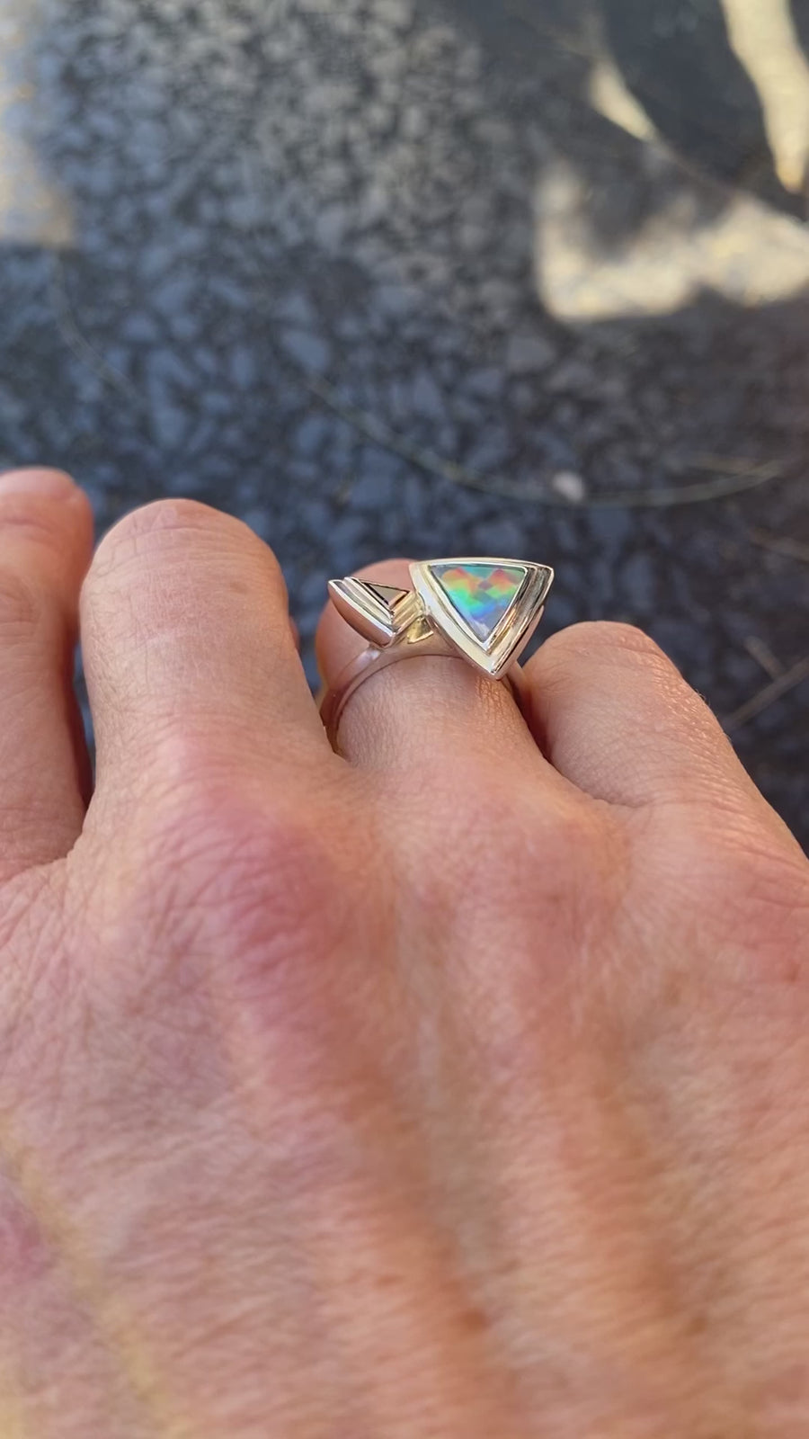 Triangle Duo Ring - Nelly