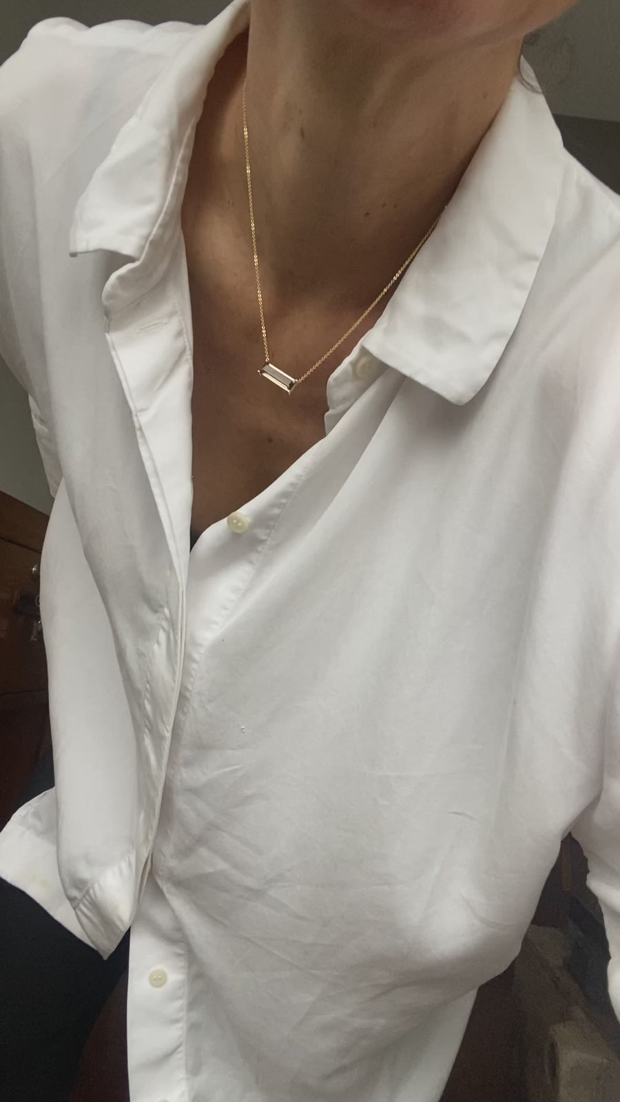FLOATY - Yellow Gold - Smokey Quartz