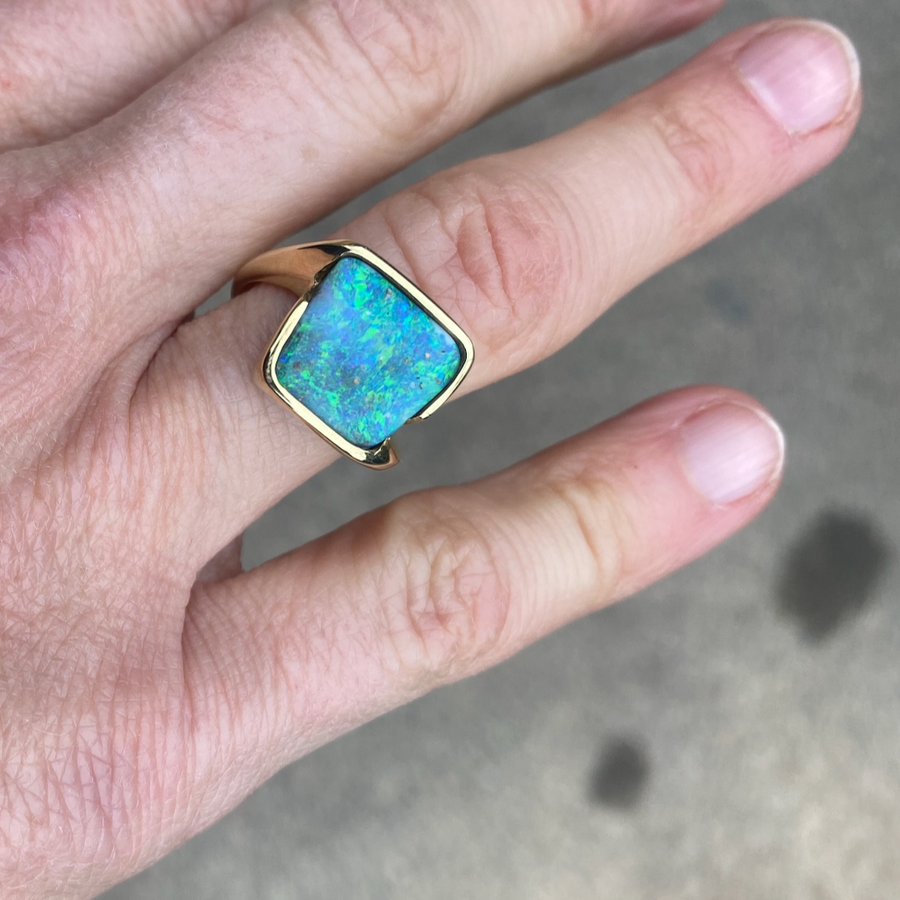 HERRLICH Boulder Opal Ring